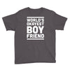 world's okayest boyfriend couple love funny Youth Tee