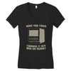 try restart Women's V-Neck T-Shirt