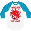 mother of cat new 3/4 Sleeve Shirt