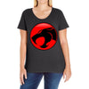 thundercats cool Ladies Curvy T-Shirt