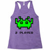 arcade player 2 Racerback Tank