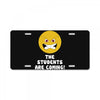 The Students Are Coming License Plate