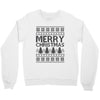 ugly merry christmas Crewneck Sweatshirt