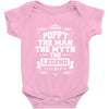 Poppy The Man The Myth The Legend Baby Onesie