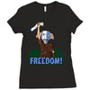 freedom Ladies Fitted T-Shirt