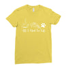all i need in life Ladies Fitted T-Shirt