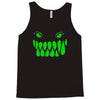 fun monster face, eat, beast, Tank Top