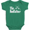 the rodfather   mens funny fishing Baby Bodysuit