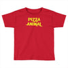 pizza animal funny diet gym gift new Toddler T-shirt