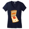 best breakfast Women's V-Neck T-Shirt