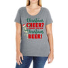 christmas cheer i thought you said christmas beer Ladies Curvy T-Shirt