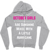 October Girls Zipper Hoodie