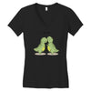hug me Women's V-Neck T-Shirt
