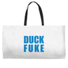 duck fuke Weekender Totes