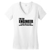 engineer funny t shirt engineers are never wrong t shirt shirt funny t Women's V-Neck T-Shirt