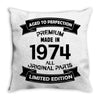 Premium Vintage 1974 Throw Pillow