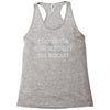 you gotta risk it to get the biscuit Racerback Tank