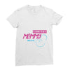 [moms name] is going to be a mommy 2018 Ladies Fitted T-Shirt