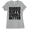 beard Ladies Fitted T-Shirt