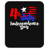 happy independence day the united states Mousepad