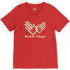 sturday wings best trending V-Neck Tee