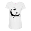 On The Moon Maternity Scoop Neck T-shirt