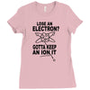keep an ion it Ladies Fitted T-Shirt