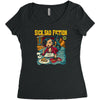 sick sad fiction Women's Triblend Scoop T-shirt
