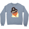 pug in a crew Crewneck Sweatshirt