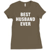 best husband ever Ladies Fitted T-Shirt