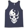 yin yang skull Tank Top