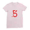 red logo best Ladies Fitted T-Shirt