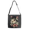 freaky biker Adjustable Strap Totes