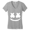 Marshmello Women's V-Neck T-Shirt