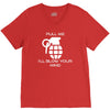 pull me, i'll blow your mind V-Neck Tee