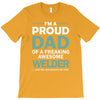 i'm a proud dad of freaking awesome welder T-Shirt