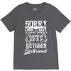 This Guy Is Taken By A Super Sexy October Girlfriend V-Neck Tee