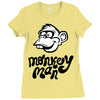 monkey man Ladies Fitted T-Shirt