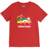lion's den lion V-Neck Tee
