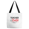 teacher tribe Tote Bags