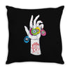 no life Throw Pillow