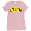 retired Ladies Fitted T-Shirt