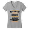 Super Cool Granddaughter Of A Freaking Awesome Mother Women's V-Neck T-Shirt