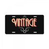 Vintage License Plate