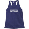 nothing is impossible with a hammer Racerback Tank
