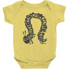 greedy caterpillar Baby Bodysuit