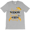 i'm not a widow i'm a wife to a husband with wings T-Shirt