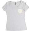 Free Birds Pocket Women's Triblend Scoop T-shirt