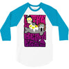 the beateggs !!! purple 3/4 Sleeve Shirt