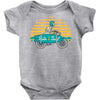 ride and surf Baby Onesie